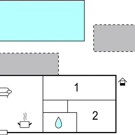 Διαμέρισμα Awesome In With Kitchen